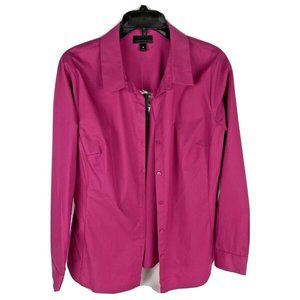 Worthington Woman's Size 16 Pink Button Up Shirt